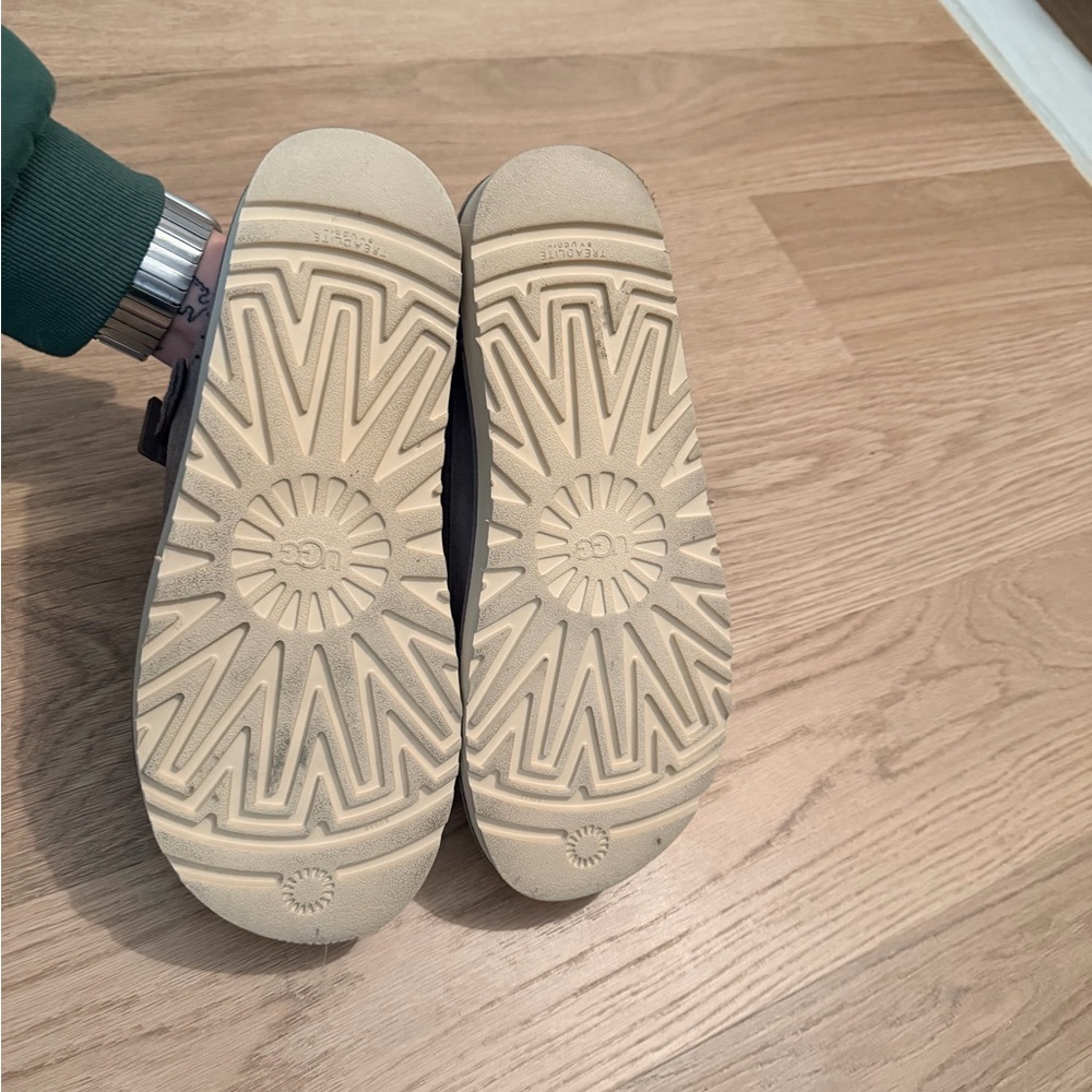 UGG Men's Taupe Suede Slip-Ons - Picture 5 of 5